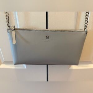 Kate Spade Light Gray/Blue Crossbody Bag
